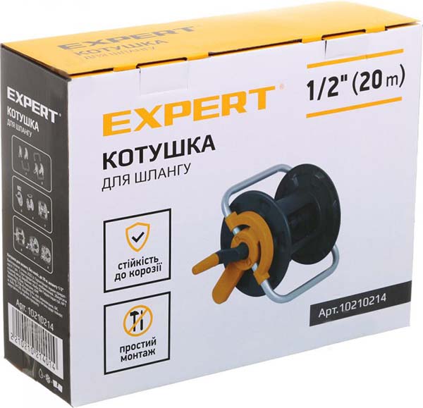 Котушка для шланга Expert Garden без коліс до 20 м шлангу 1/2 DY621