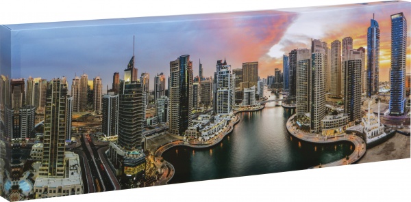 Репродукция Город 828-4 28x80 см 