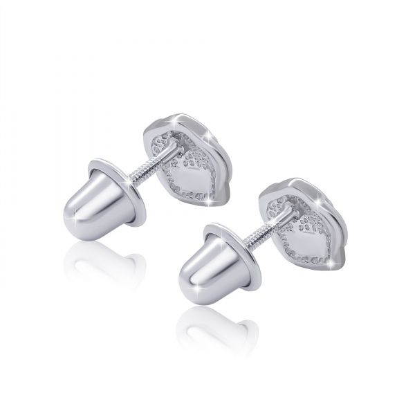 Сережки-пусети UMa&UMi Троянда рожева