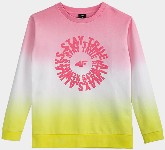 Світшот 4F J4L20-JBLD210-90S р. 146 різнокольоровий