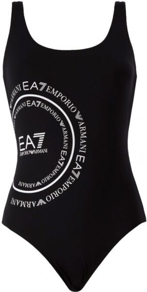 Купальник EA7 Women`s knit swimsui 911128-0P427-00020 р.XS черный