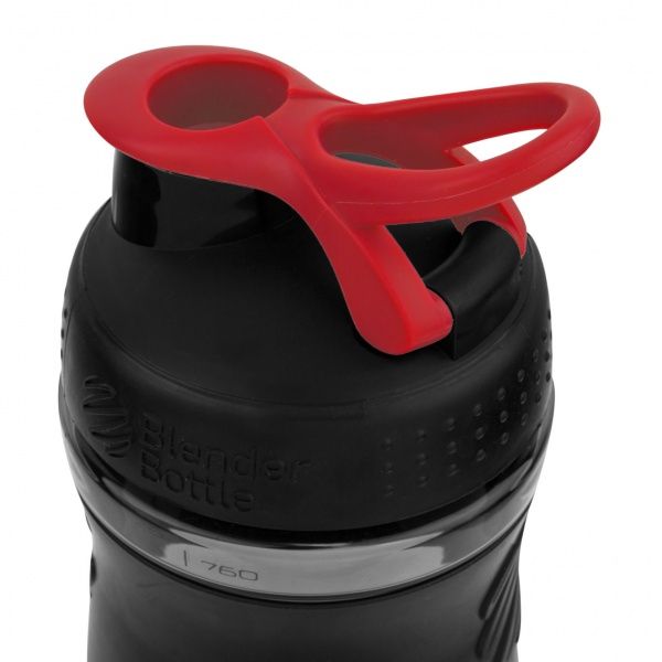 Шейкер Sport Mixer 820 мл black/red Blender Bottle
