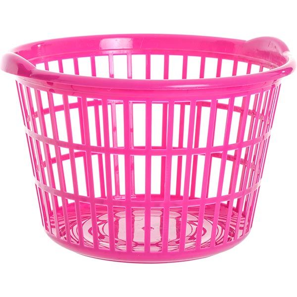 Кошик для білизни кругла Ал-Пластик 32 л