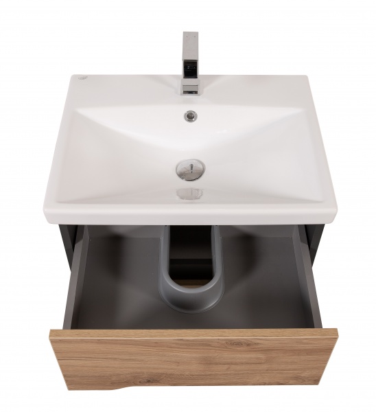 Тумба подвесная Aqua Rodos Сидней с умывальником Elite 60 см