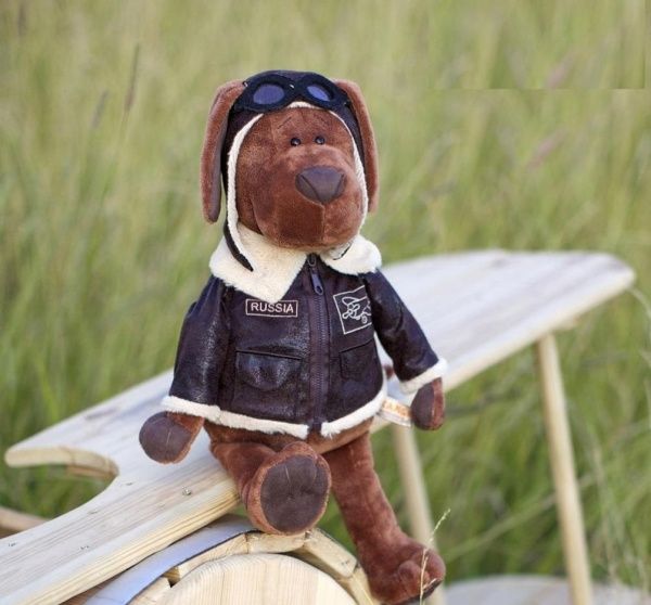 Мягкая игрушка Orange Пес Барбос авиатор 45 см OS070/30