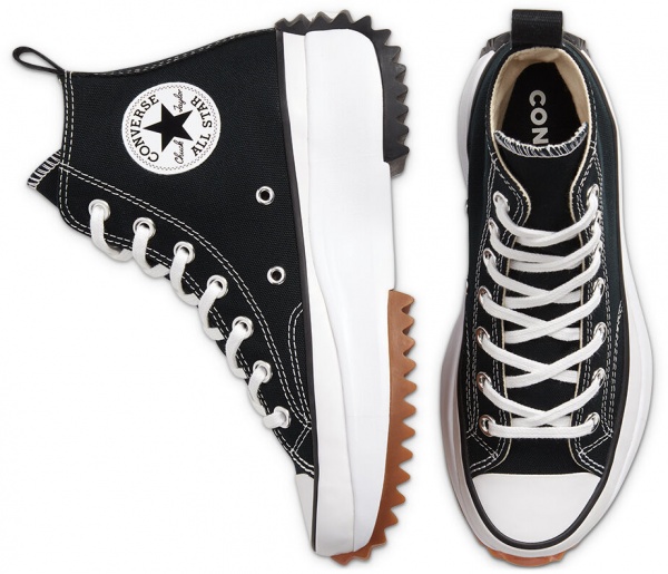 Кеды Converse RUN STAR HIKE CANVAS PLATFORM 166800C р.US 11,5 черный