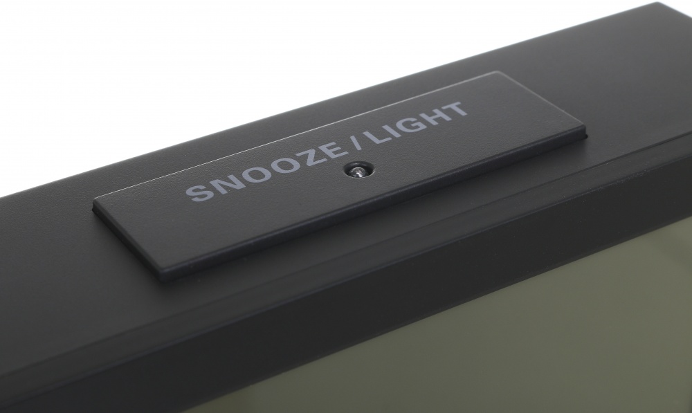 Часы настольные LCD с подсветкой черные XM820 15.1х7.7х4.5 см