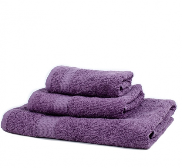 Рушник махровий ОЕ New 50x90 см фіолетовий UP! (Underprice) 