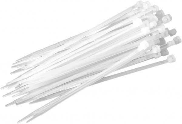 Стяжка для кабеля Temflex 140х2,5 мм 100 шт. белый 