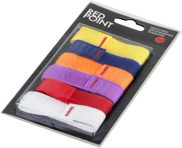 Набір органайзерів RED POINT для кабелів Multicolor 6 (Н.Ц.06.54.000) 