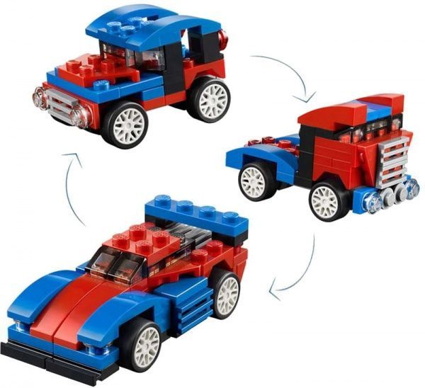 Конструктор Decool Машинка 3 в 1 3104