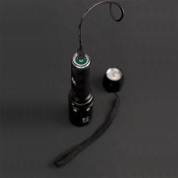 Світлодіодний ліхтарик Brennenstuhl LuxPremium LED TL 400 AFS-IP44 акумуляторний чорний 