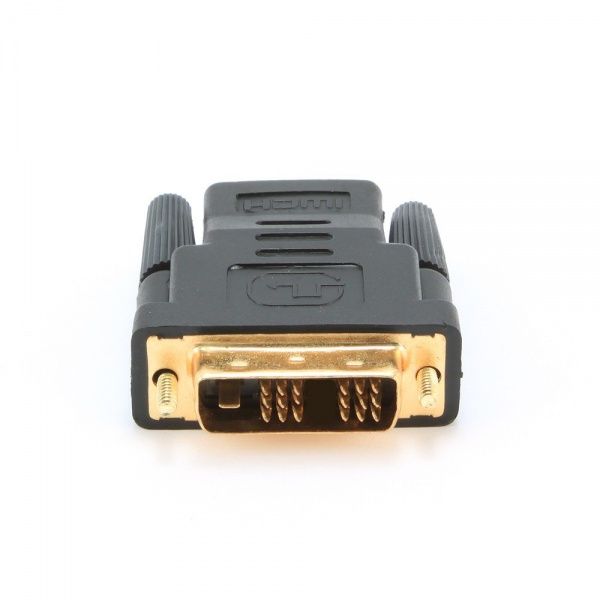 Адаптер Cablexpert чорний (A-HDMI-DVI-2) HDMI-DVI, F/M позолочені контакти 