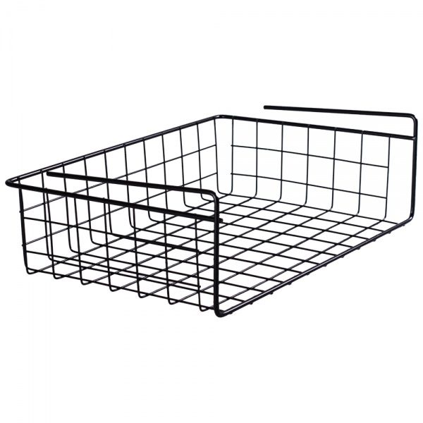 Корзина для посуды и вещей 400x260x12,5 мм черный DC