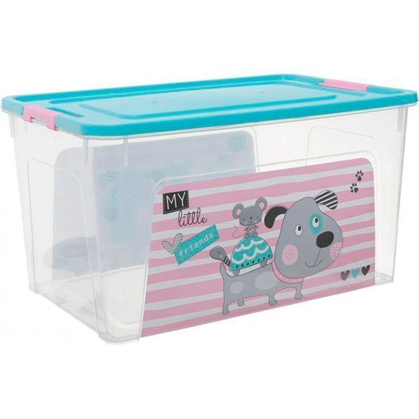 Контейнер пластиковая Алеана «Smart Box» Pet Shop 27 л 265x320x495 мм