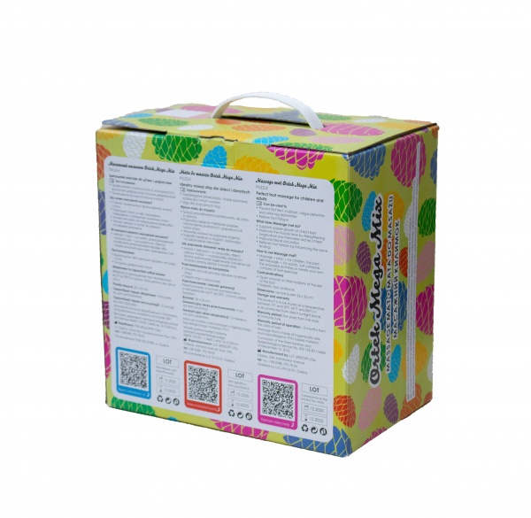 Масажний килимок Ортек Мега мікс 16 елементів 10175