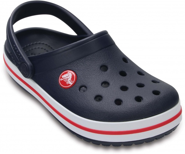 Сабо Crocs CROCBAND CLOG K 204537 204537-485 р.28 красный с голубым