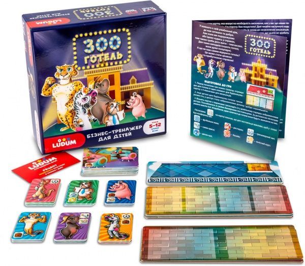 Гра настільна Ludum Зооготель LG2046-56