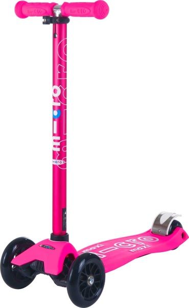 Самокат Micro Mobillity Systems Maxi Micro deluxe shocking pink розовое сияние ММD035 