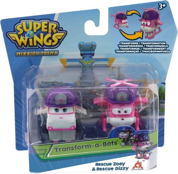 Игровой набор Super Wings Dizzy и Zoey EU730002E
