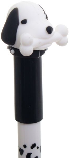 Ручка гелевая пиши-стирай Щенок белая 