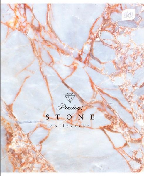 Зошит шкільний 48 аркушів у лінію Stone в асортименті InterDRUK