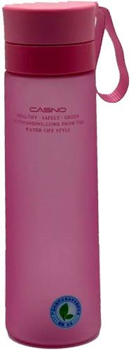 Пляшка для води 700 мл Casno рожевий KXN-1156_Pink