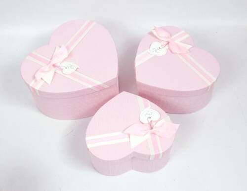 Коробка подарункова UFO Серце 5039-011 18х20х10 см Pink