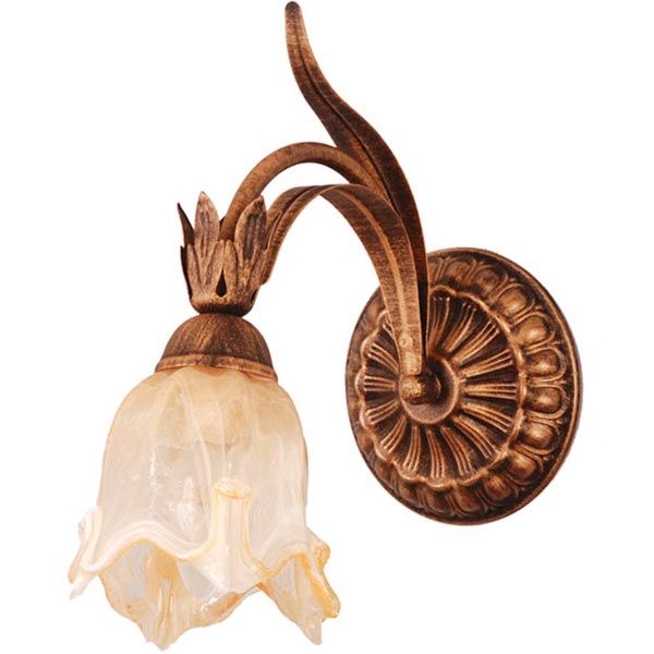 Бра Геотон НББ 01-60-205 Рома-В027 1x60 Вт E14 антична мідь