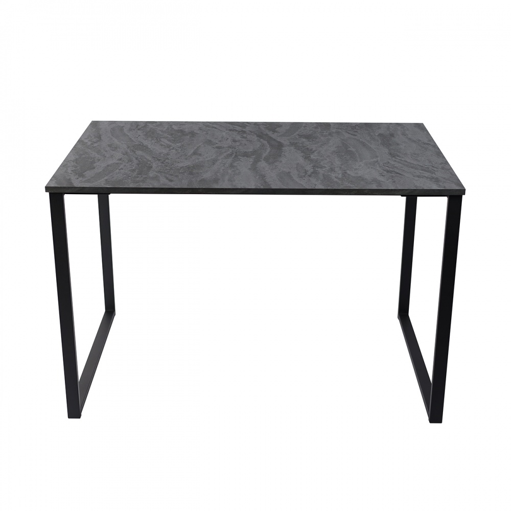Стол обеденный Vitan Форест 1200x800x785мм угольный камень/черный