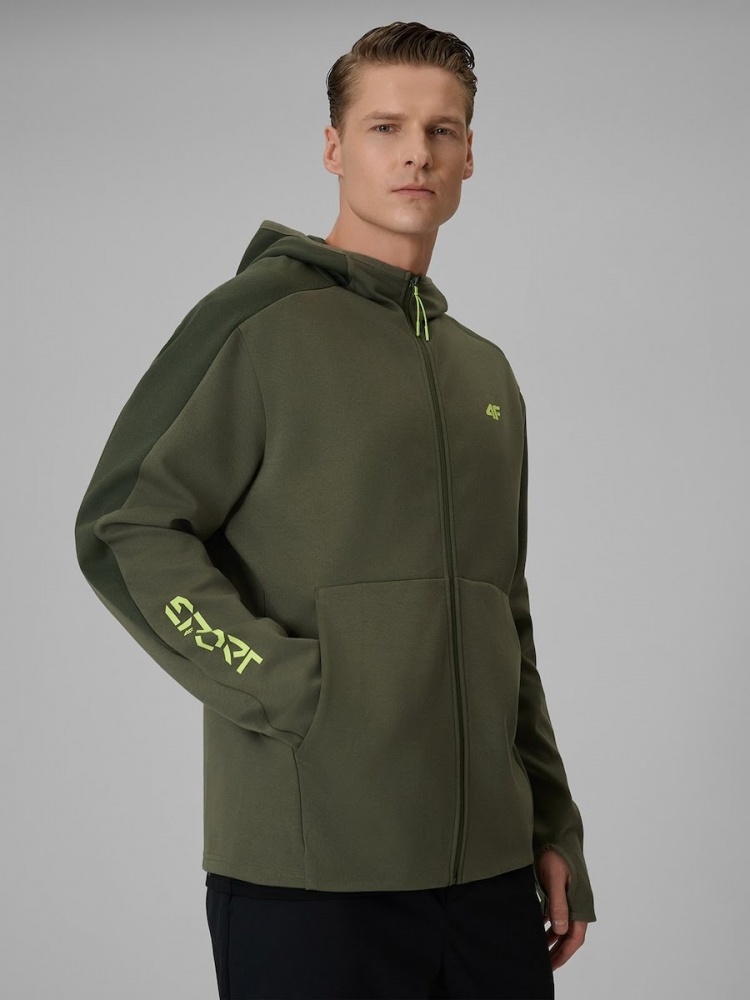 Джемпер 4F SWEATSHIRT M2130 4FWSS26TSWSM2130-43S р.M зеленый