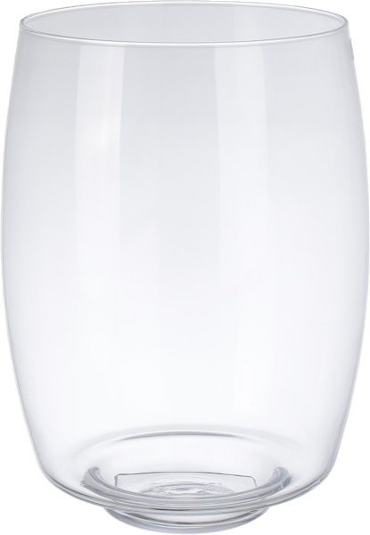 Ваза скляна прозора Класік 15-2923B Wrzesniak Glassworks