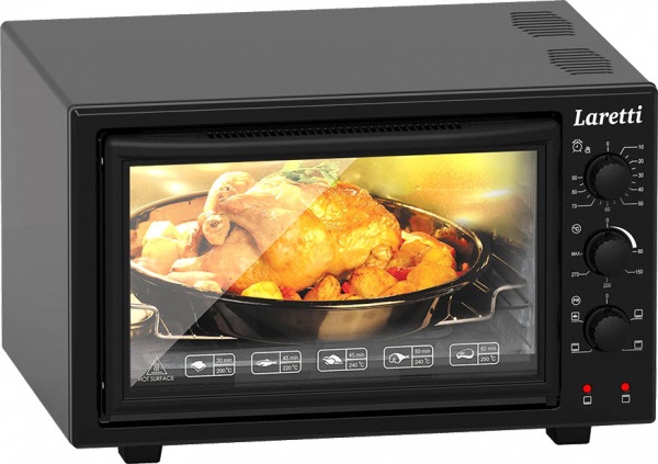 Електрична піч Laretti LR-EC3804 Black 