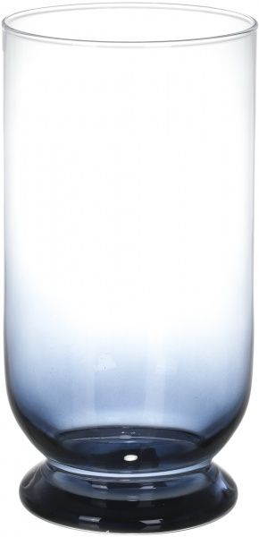 Ваза Омбре, d15,5хh30 см, синя Wrzesniak Glassworks
