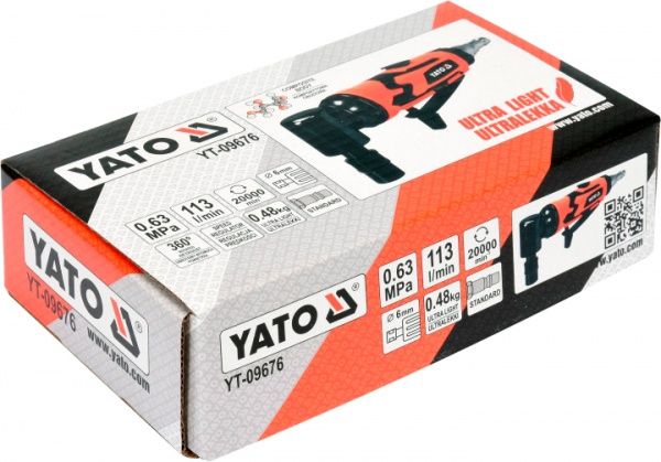 Пневмошлифмашина YATO YT-09676 