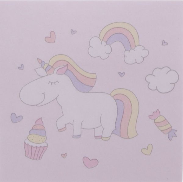 Блок паперу єдиноріг Sweets