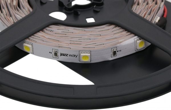 Лента светодиодная Jazzway 5050/30-SMD 7,2 Вт IP20 12 В холодный 327545 