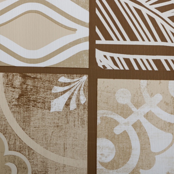 Скатерть Абстракция 137x110 см коричневый Даріана 