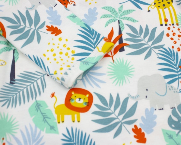 Боди для мальчика Bambinelli Зверушки р.68 белый с рисунком 