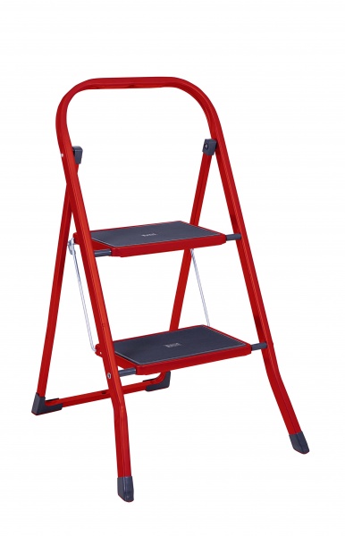 Лестница Eurogold 2-х ступенчатая C2122 red