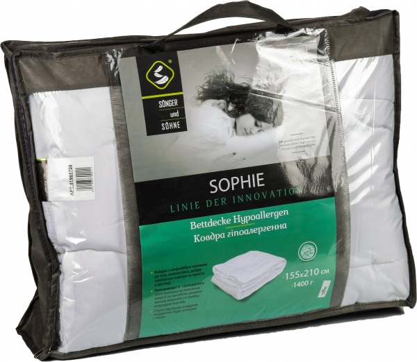 Ковдра Sophie 155х210 см Songer und Sohne білий