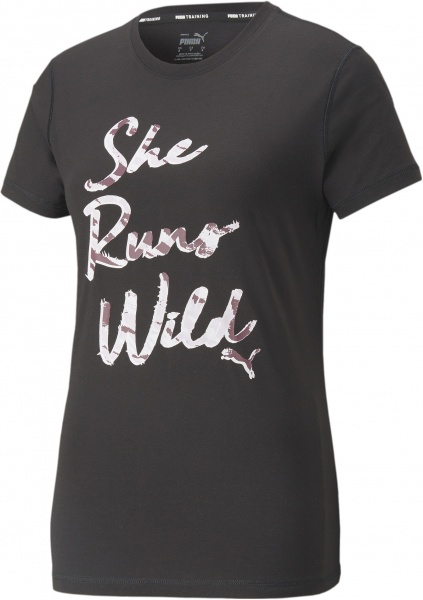 Футболка Puma Graphic Illustrated Tee 52163301 р.S чорний