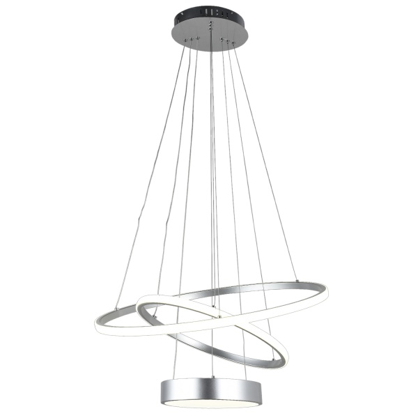 Люстра подвесная Victoria Lighting 114 Вт серебряный Caravan/SP3 silver 