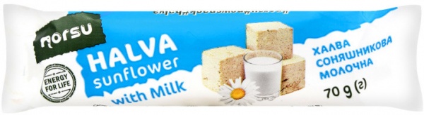 Халва ТМ Bon Day подсолнечная молочная 4820122994638