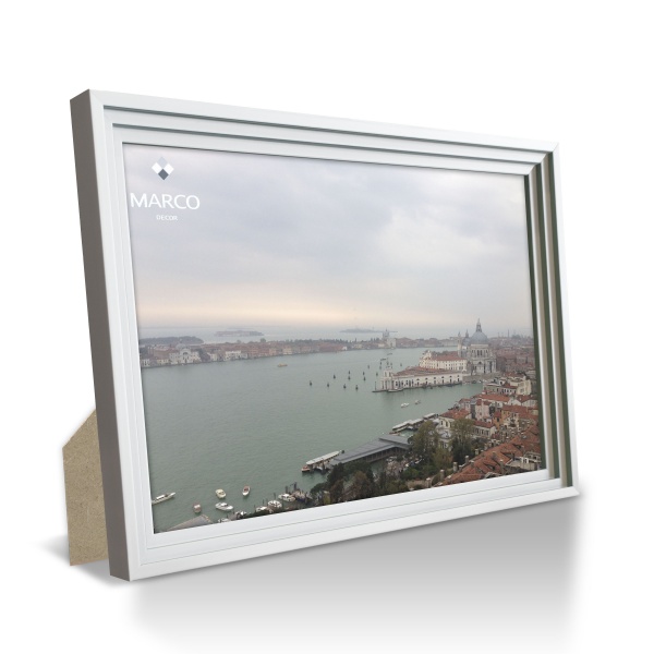 Рамка для фотографии со стеклом MARCO decor 2129 1 фото 15х20 см мятный 