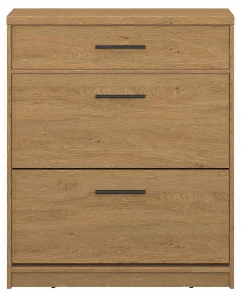 Тумба для взуття 2K1S PAVI 843x287x1010 мм дуб кам'яний 