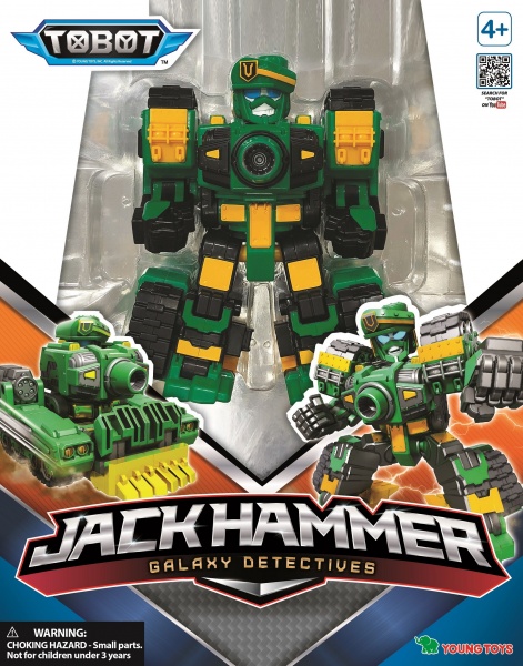 Игрушка-трансформер Tobot Детективы Галактики С2 Джекхамер 301117 