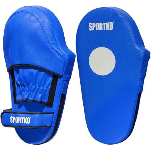 Лапи боксерські SPORTKO 4002-Blue 23x40 см синій 