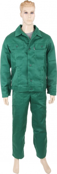 Костюм рабочий TORNADO Євро р. XXXL рост 5-6 зеленый
