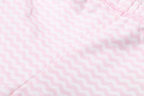 Штанці Bambinelli Зигзаг р.80 білий із рожевим 